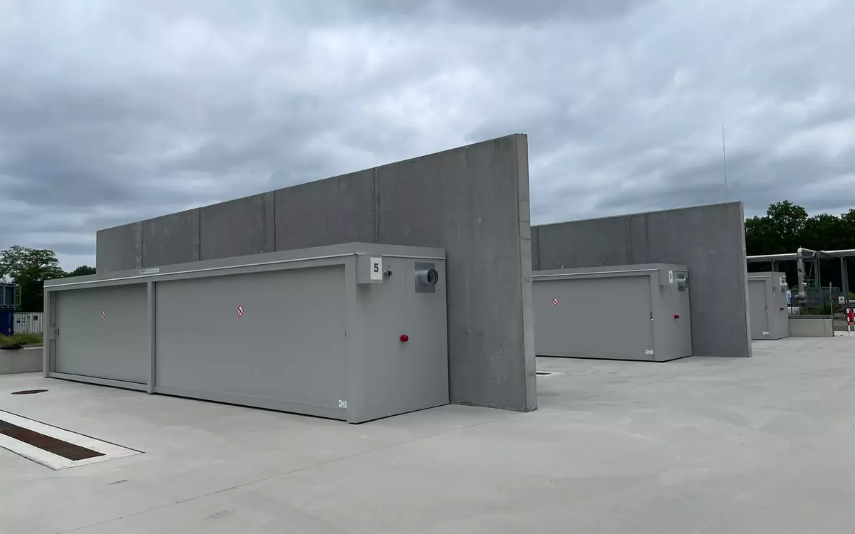 Brandwerende container VITO