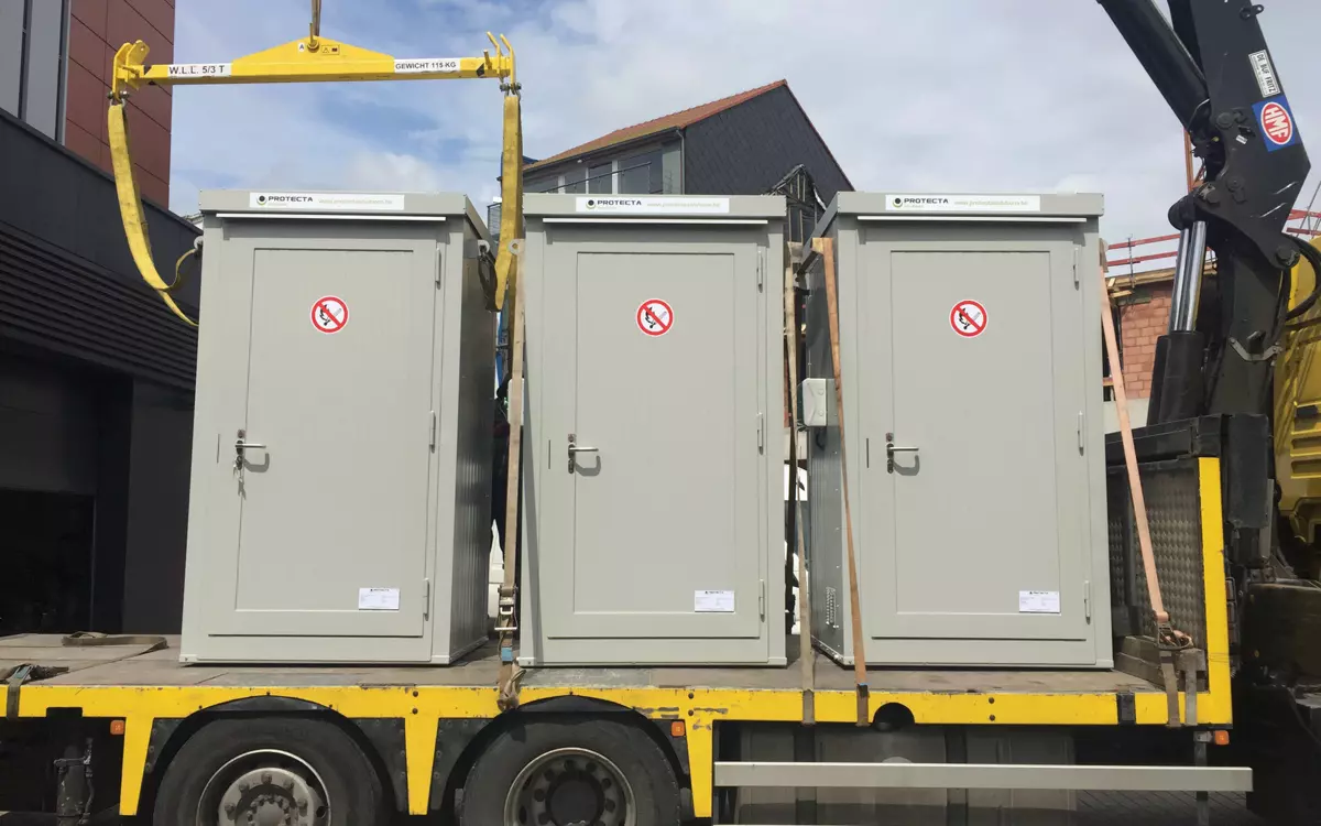 Brandwerende containers