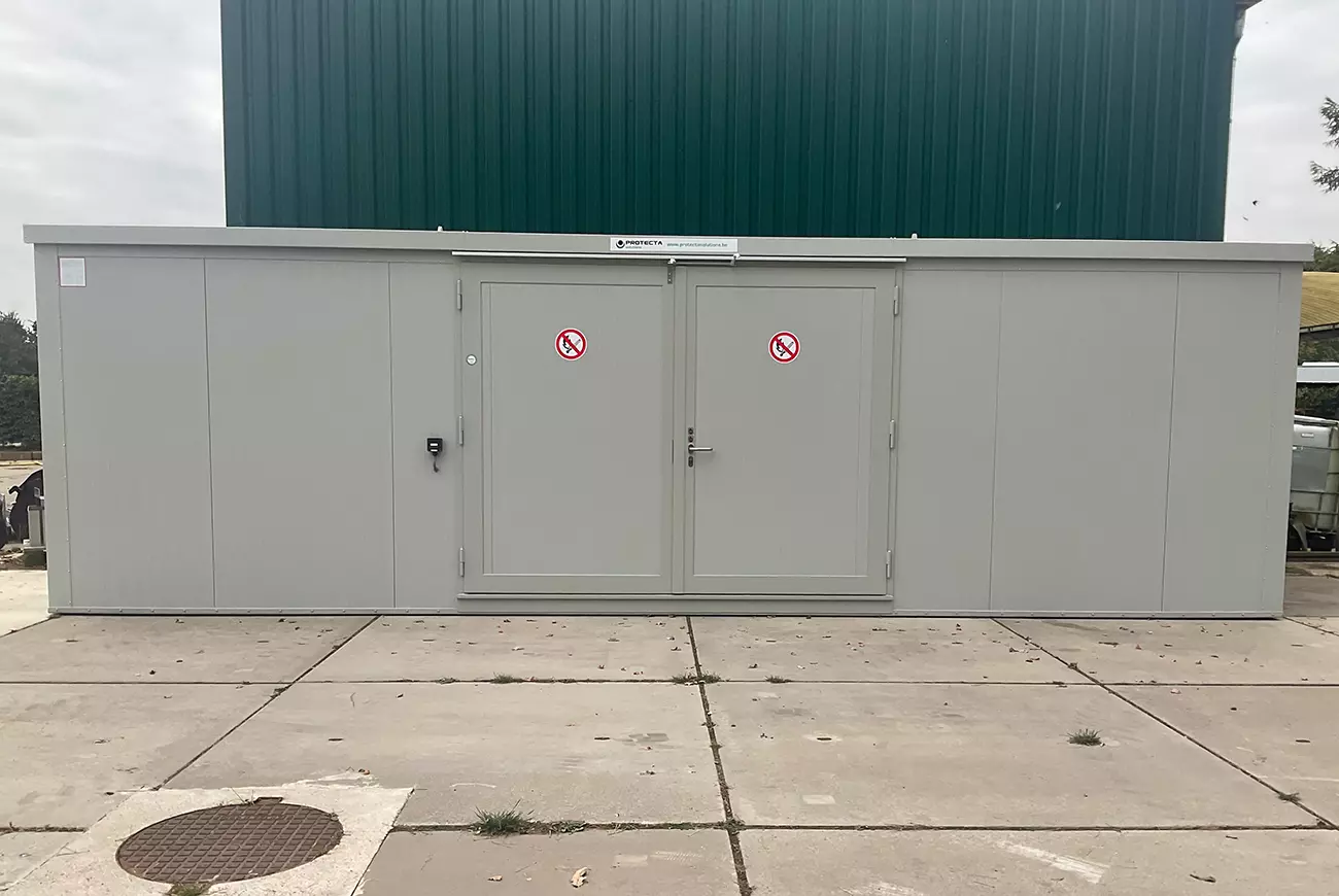 brandwerende opslagcontainer