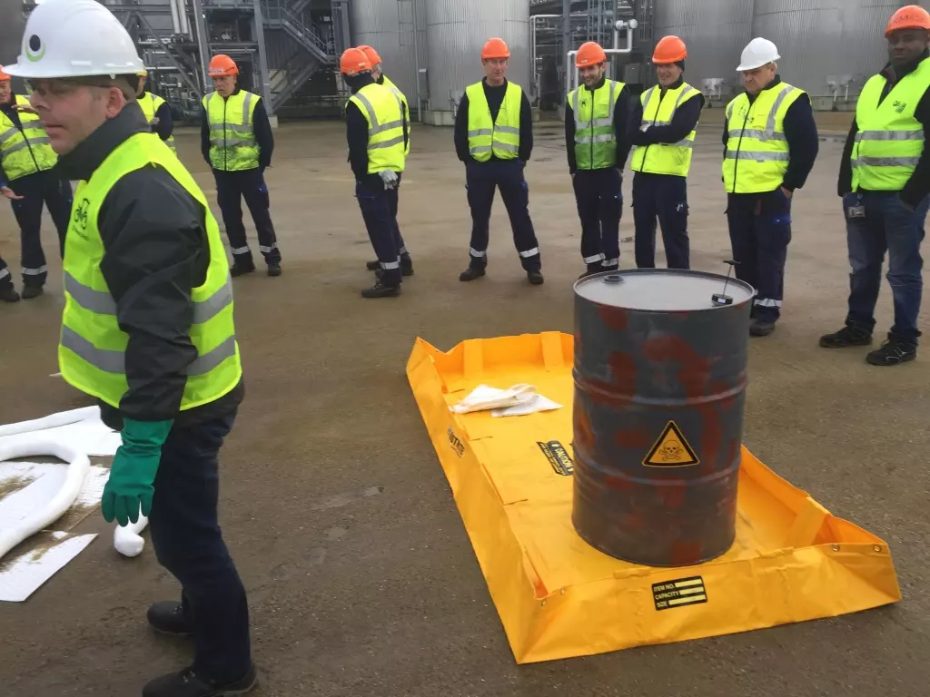 Oil spill training