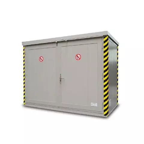Lithiumcontainer voor 3 europallets