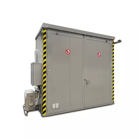 Brandwerende lithiumcontainer voor 6 europallets