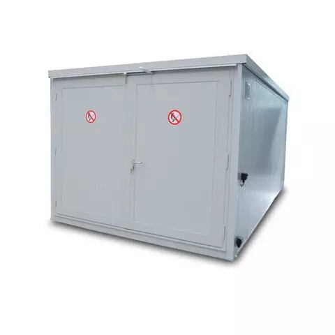 Extra brede brandwerende container