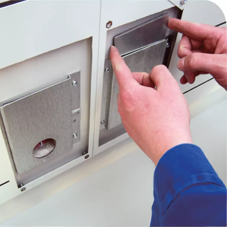 Controle veiligheidskast