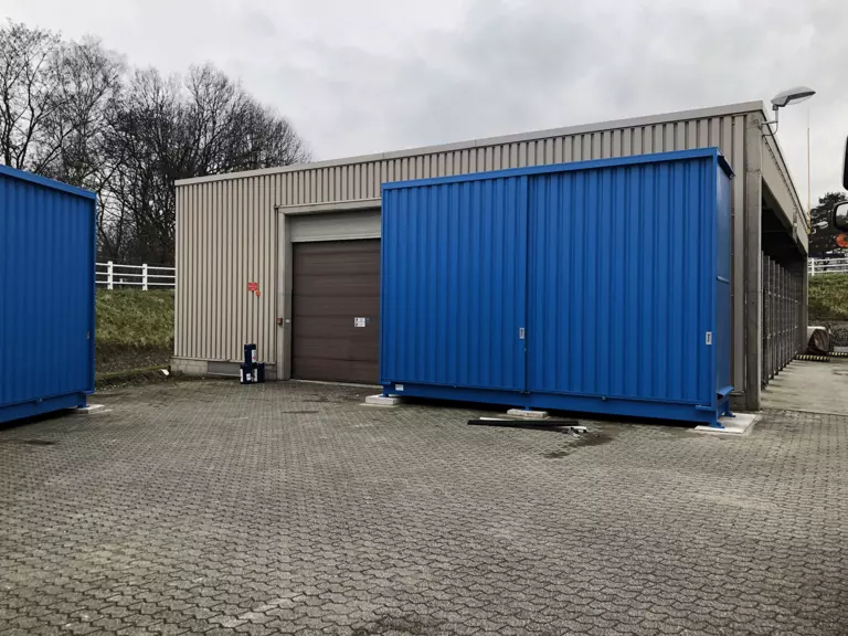 Opslagcontainers voor IBC's