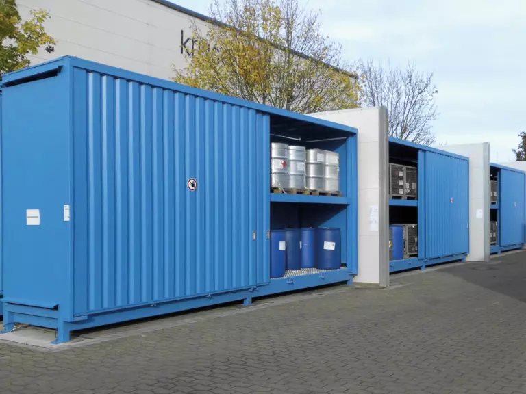Milieucontainer voor vaten