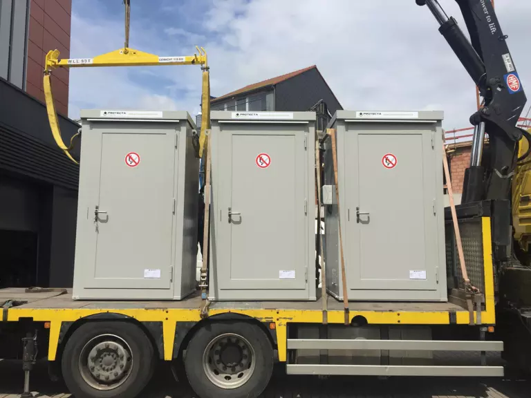Brandwerende containers